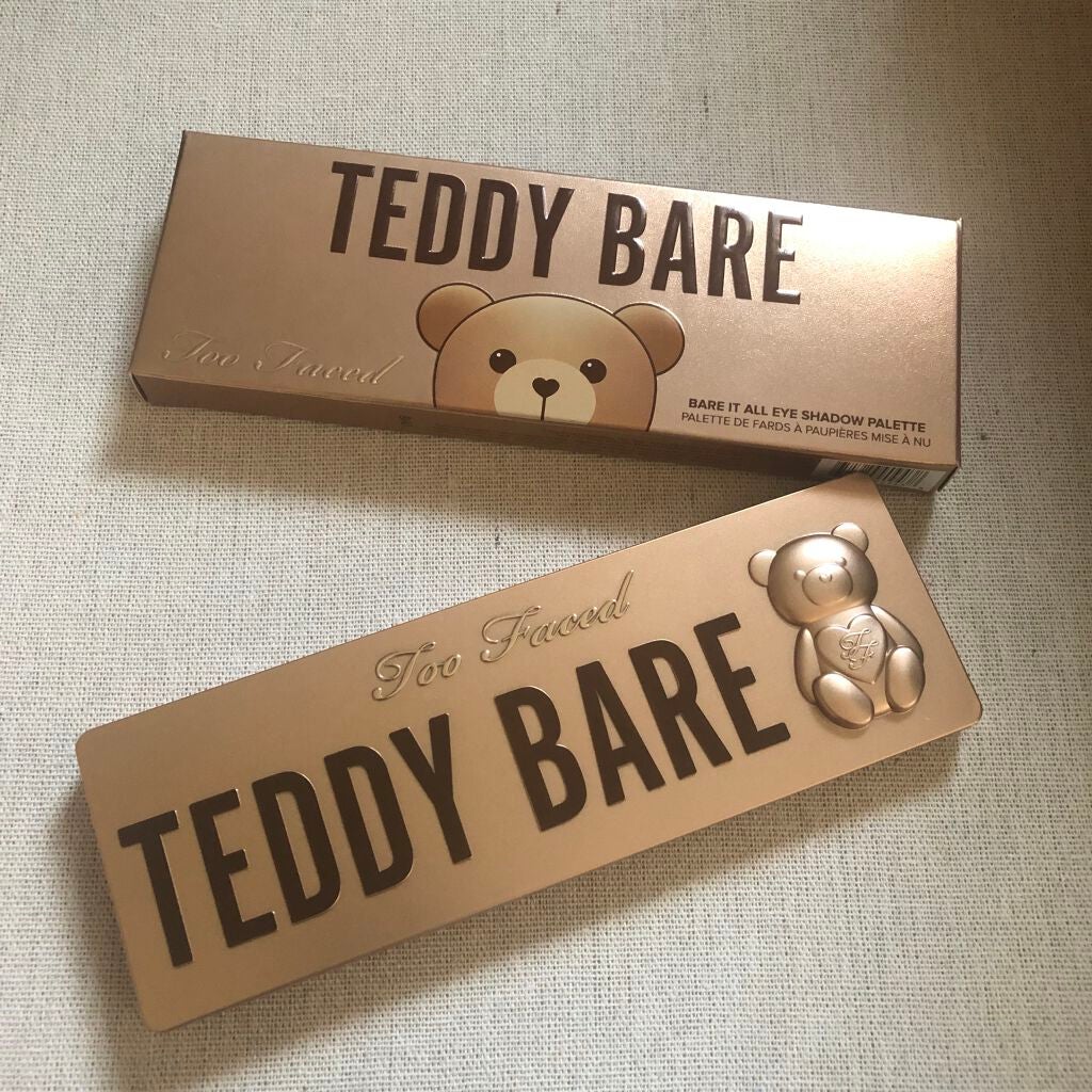テディ ベア アイシャドウ パレット/Too Faced/アイシャドウパレットを使ったクチコミ(1枚目)