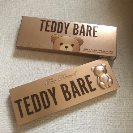 テディ ベア アイシャドウ パレット/Too Faced/アイシャドウパレットを使ったクチコミ(1枚目)