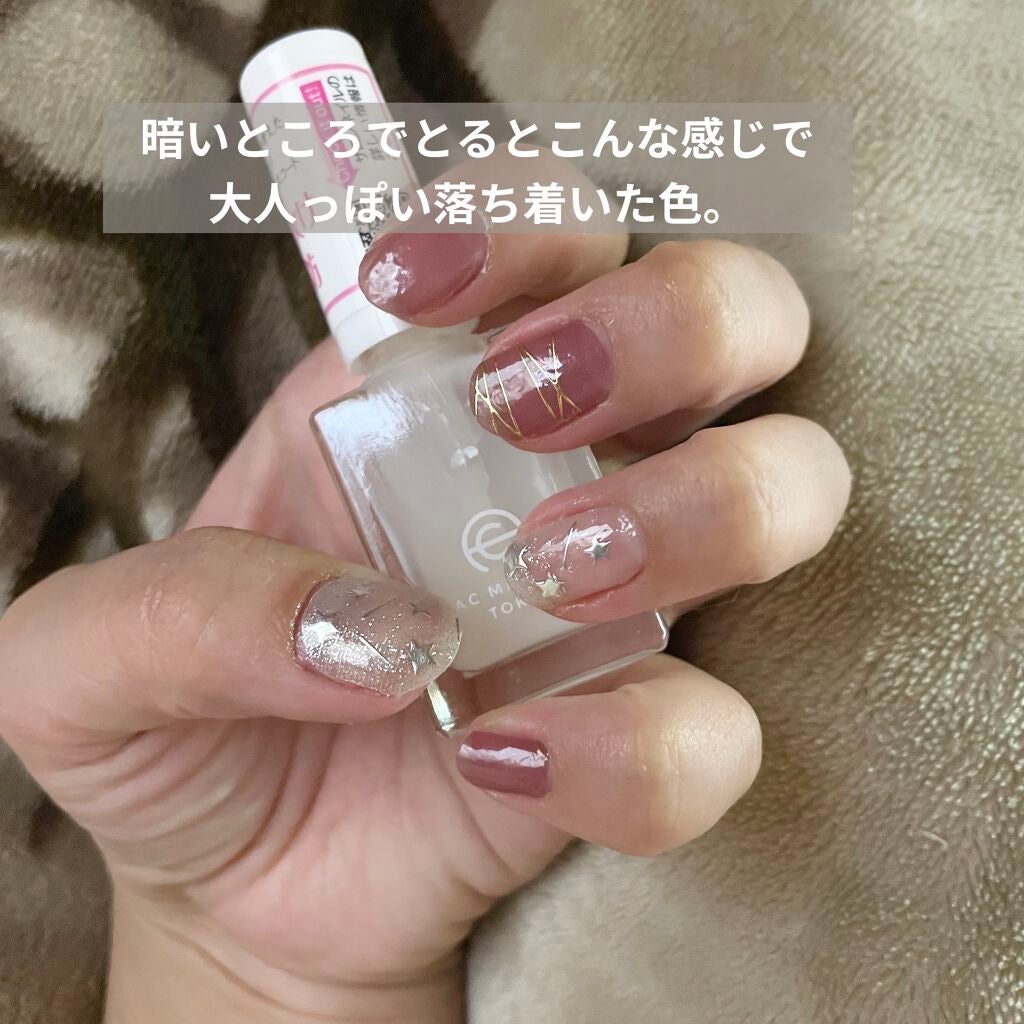ネイルシール/Qoo10/ネイルシールを使ったクチコミ(3枚目)