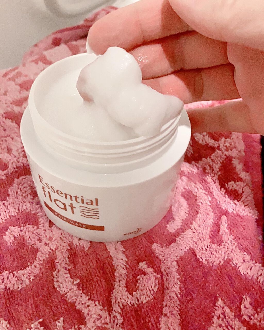 くせ・うねり集中ケアマスク/エッセンシャル flat/ヘアマスク・ヘアパックを使ったクチコミ(3枚目)