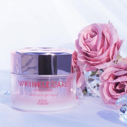 リンクルケア ホワイト モイストジェルクリーム/グレイスワン/オールインワン化粧品を使ったクチコミ(2枚目)