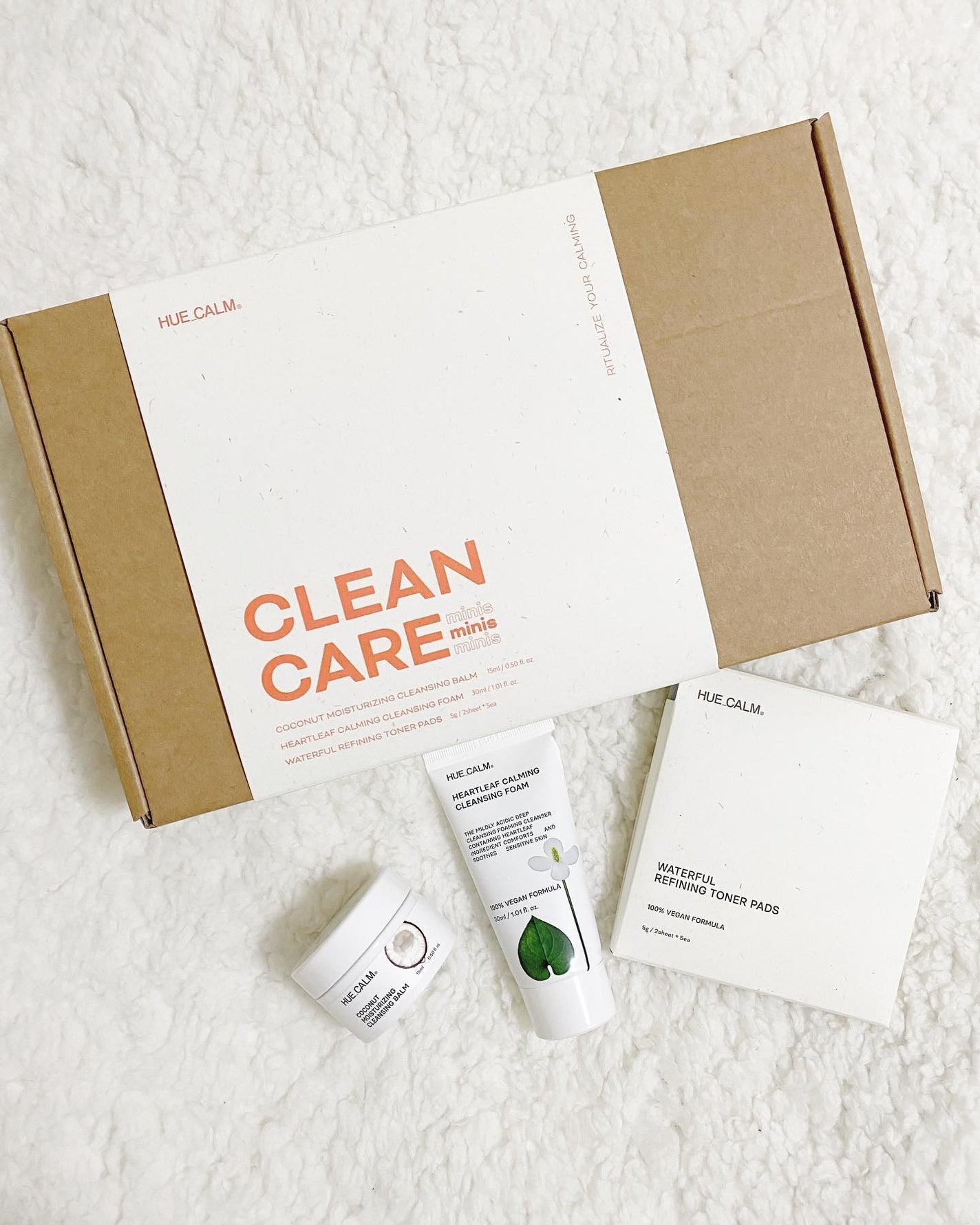 Y♡ on LIPS 「HUE_CALMクリーン3種キット🌿HUE_CALM様にお試し..」(1枚目)