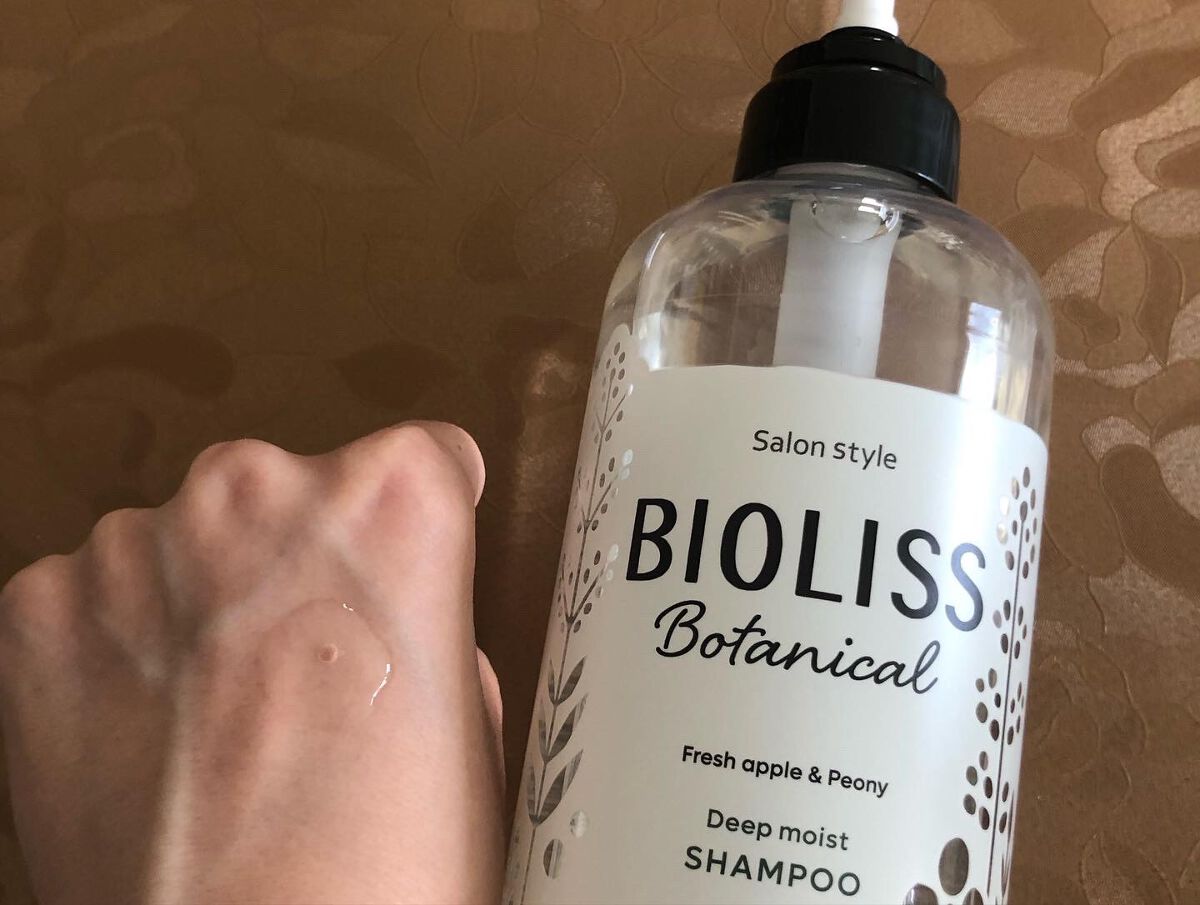 SSビオリス ボタニカル シャンプー／ヘアコンディショナー(ディープモイスト)/SSビオリス/市販シャンプーを使ったクチコミ（2枚目）