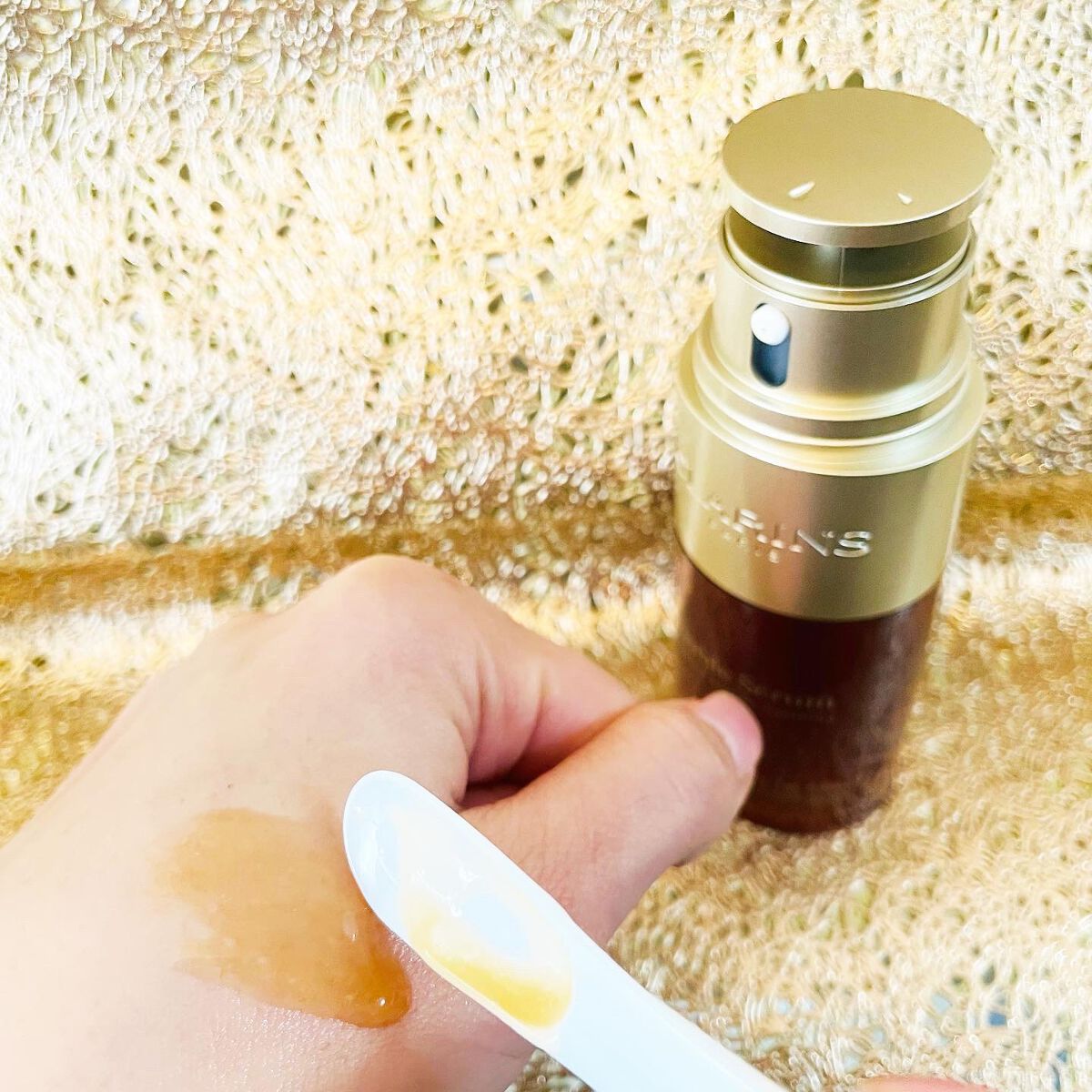 ダブル セーラム EX/CLARINS/美容液を使ったクチコミ（3枚目）