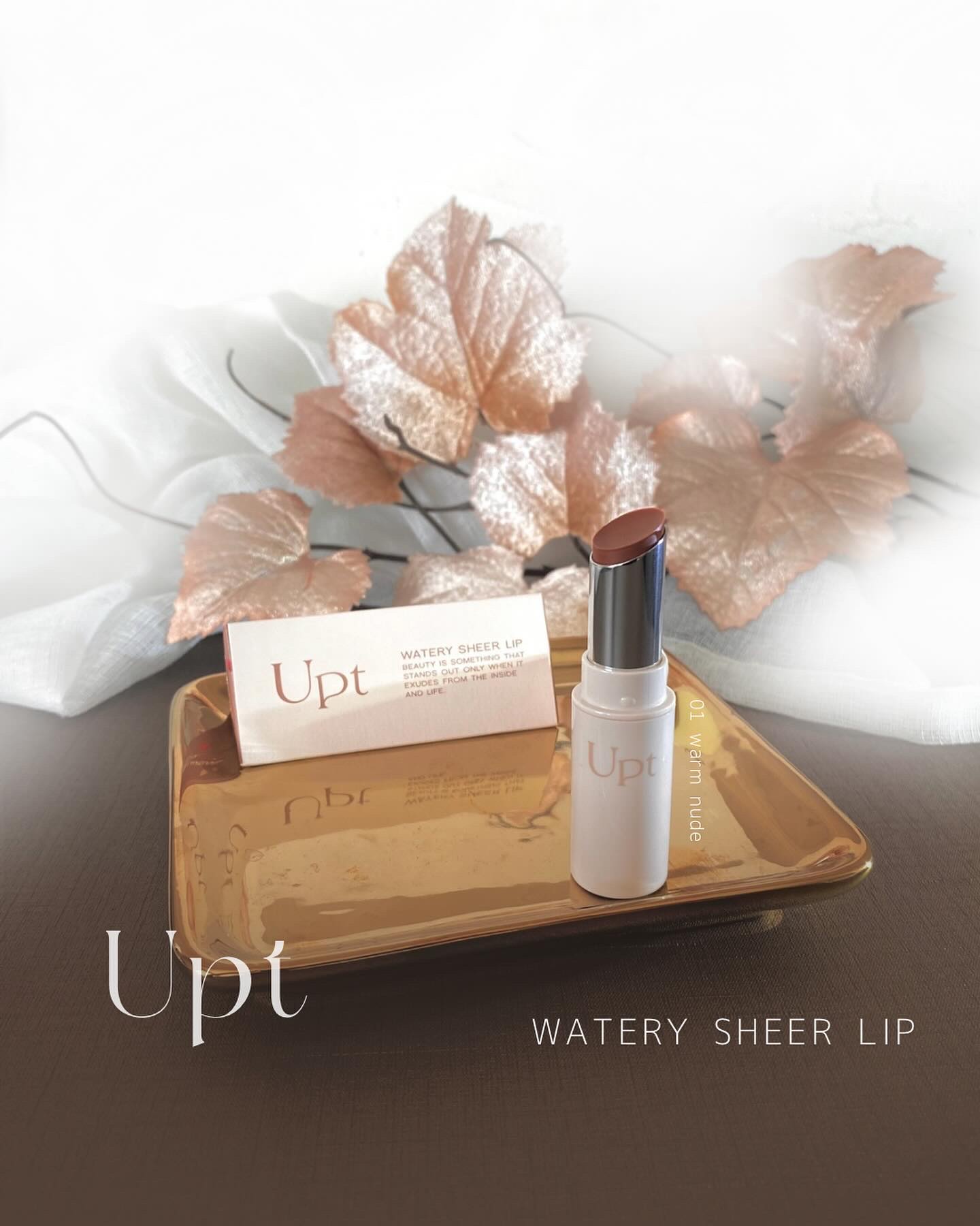 Upt WATERY SHEER LIP /Upt/口紅を使ったクチコミ（1枚目）