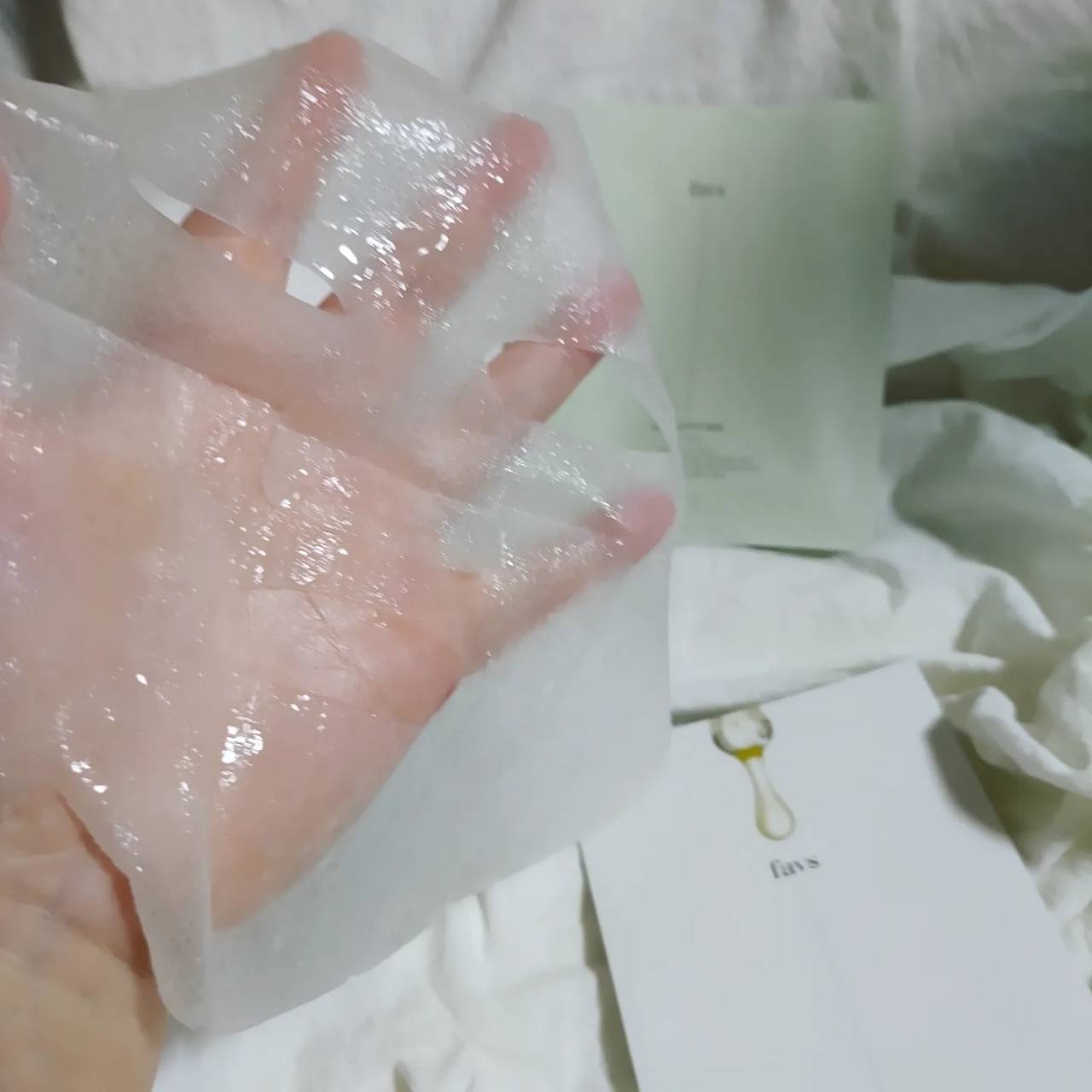 カーミングフェイシャルマスク/favs/シートマスク・パックを使ったクチコミ（2枚目）