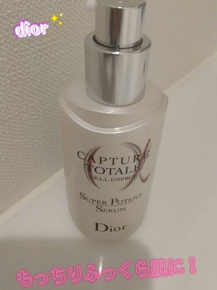 【旧】カプチュール トータル セル ENGY スーパー セラム/Dior/美容液を使ったクチコミ(1枚目)