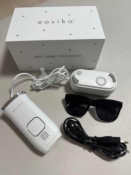 SIPL-1000C 家庭用光美容器/eosika/家庭用脱毛器を使ったクチコミ(2枚目)