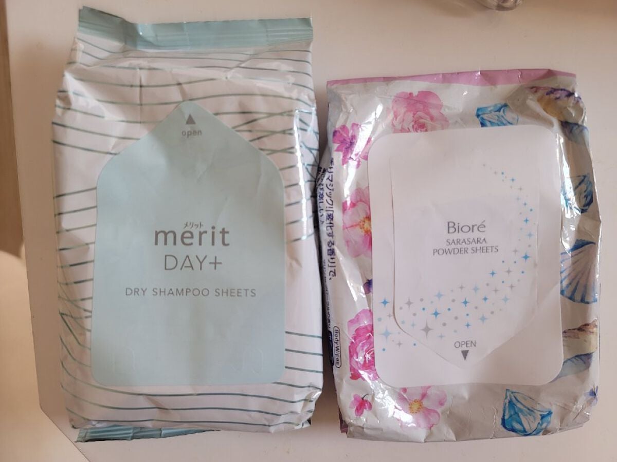 ビオレさらさらパウダーシート 香りマジック/ビオレ/ボディシートを使ったクチコミ(1枚目)