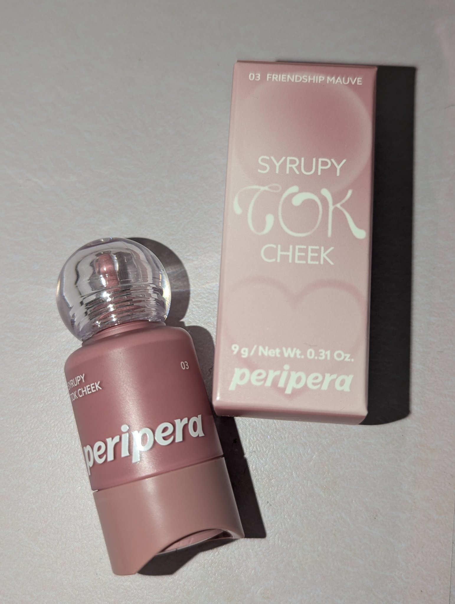 ペリペラ シロッピー トック チーク/PERIPERA/リキッドチークを使ったクチコミ（2枚目）