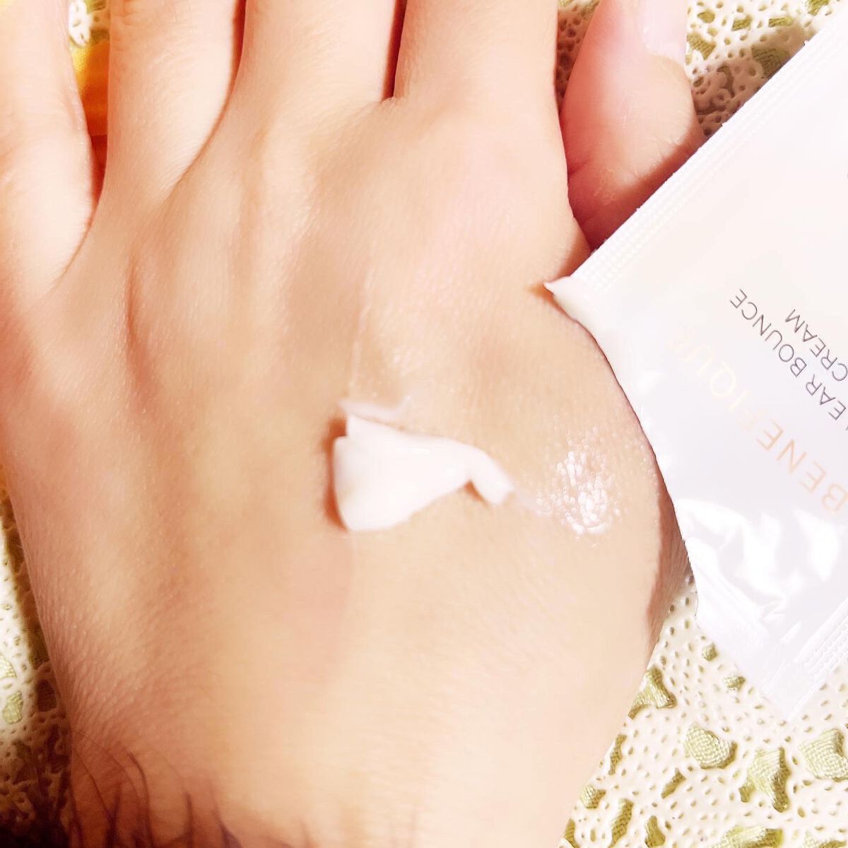 リュクス リブルームナイトクリーム/BENEFIQUE/フェイスクリームを使ったクチコミ(3枚目)