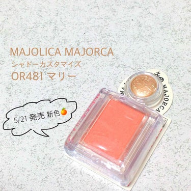 シャドーカスタマイズ/MAJOLICA MAJORCA/シングルアイシャドウを使ったクチコミ（1枚目）