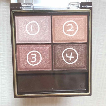 スキニーリッチシャドウ/excel/アイシャドウパレットを使ったクチコミ(2枚目)