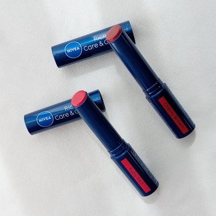 ニベア リッチケア&カラーリップ/ニベア/リップクリームを使ったクチコミ(2枚目)