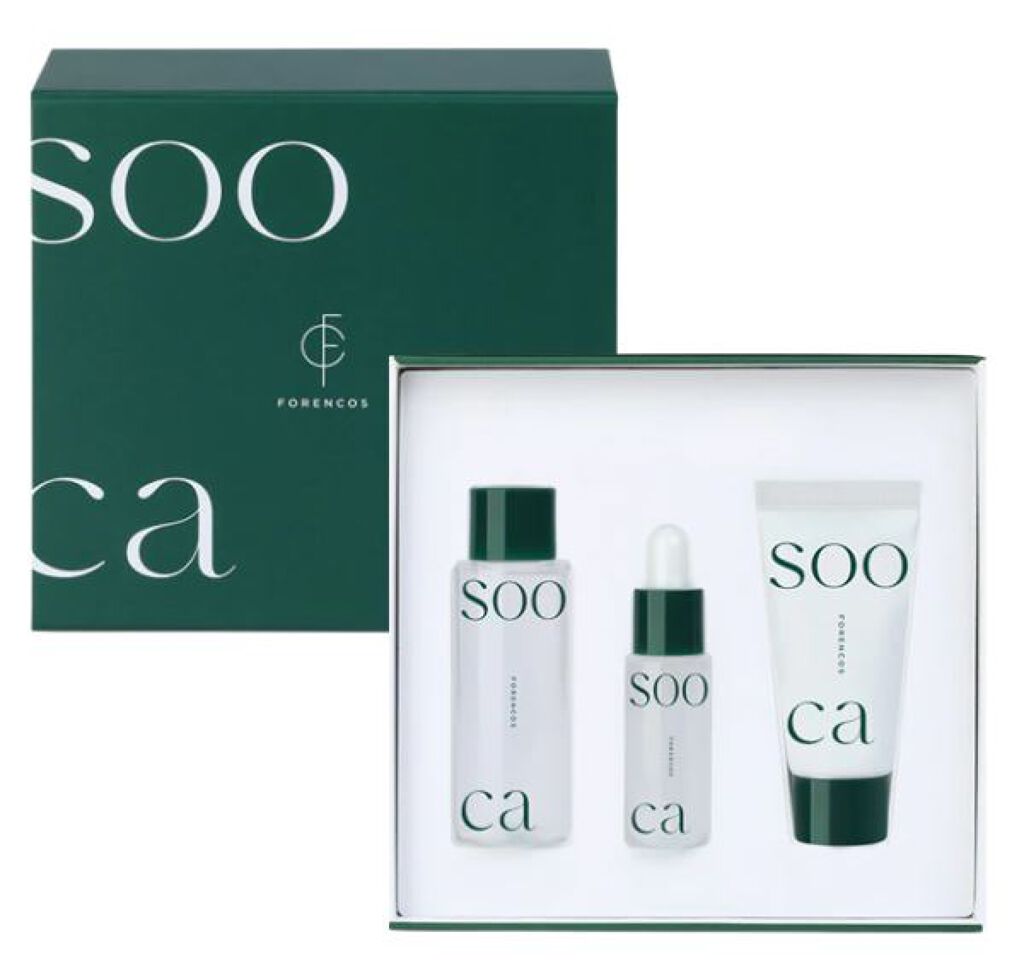 スーカミニ3種セット(トナー30ml/セラム10ml/クリーム15g) フォレンコス