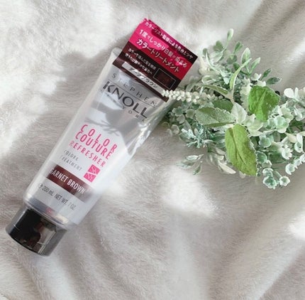 カラークチュール カラートリートメント/スティーブンノル ニューヨーク/ヘアカラーを使ったクチコミ(2枚目)