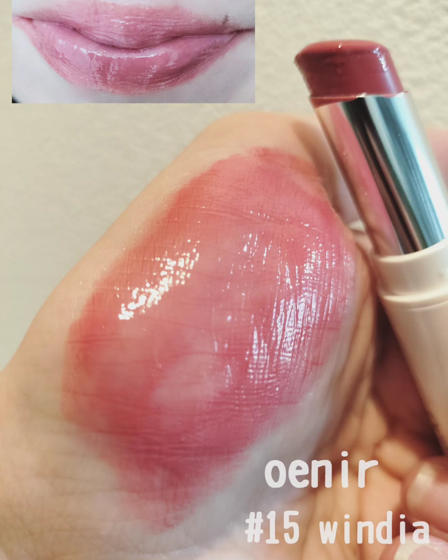 アワーグロウリップ/oenir/口紅を使ったクチコミ（3枚目）