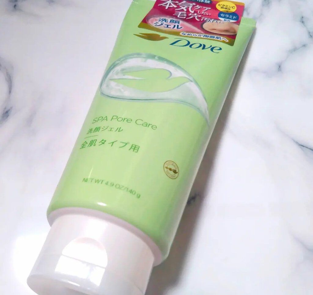 ダヴ すっきり毛穴ケア洗顔ジェル/ダヴ/洗顔フォームを使ったクチコミ（1枚目）