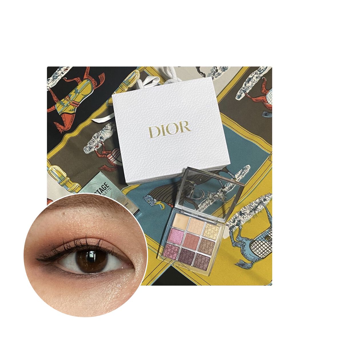 ディオール バックステージ アイ パレット/Dior/アイシャドウパレットを使ったクチコミ（1枚目）