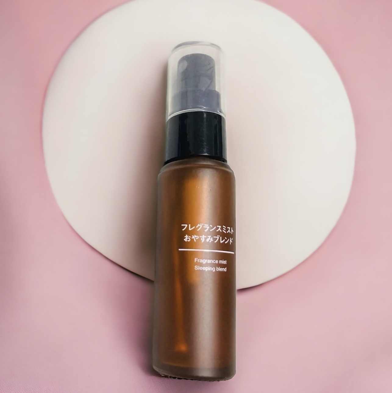 フレグランスミスト おやすみブレンド/無印良品/香水(その他)を使ったクチコミ（2枚目）