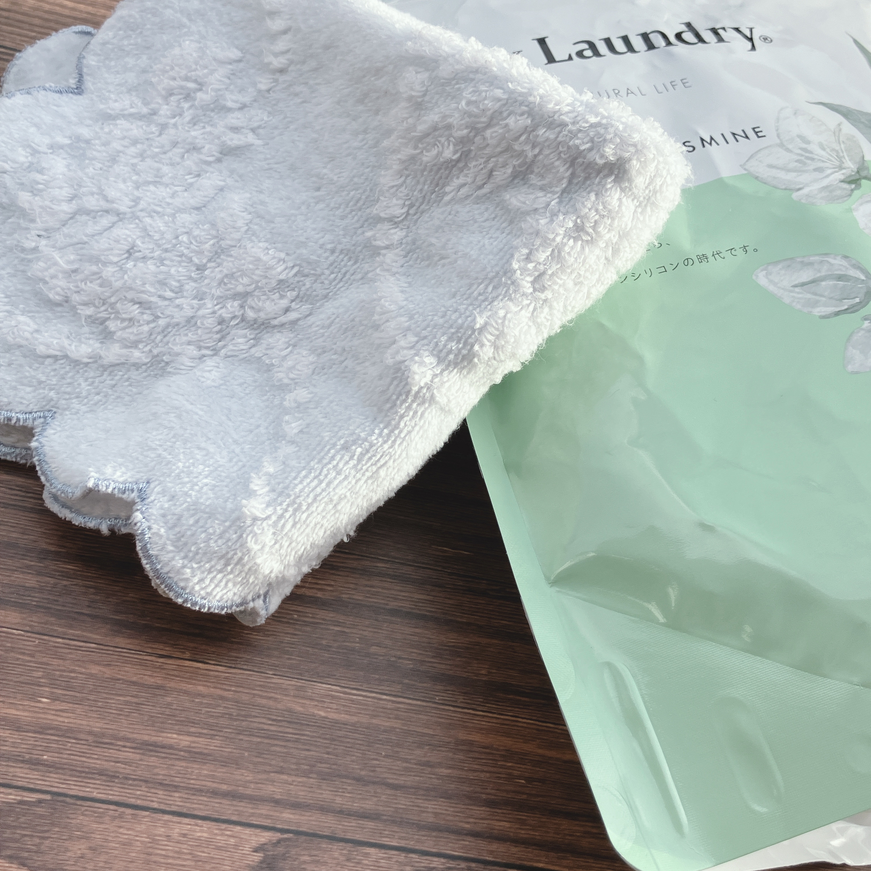 マイランドリー ジャスミンの香り 詰替大容量1,440ml/マイランドリー/柔軟剤を使ったクチコミ（2枚目）