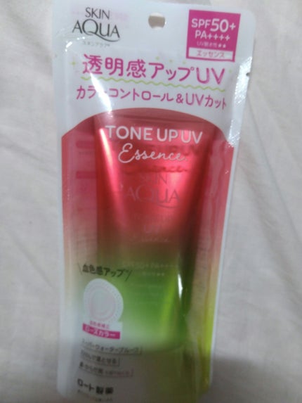 スキンアクア トーンアップUVエッセンス/スキンアクア/日焼け止めクリームを使ったクチコミ(1枚目)