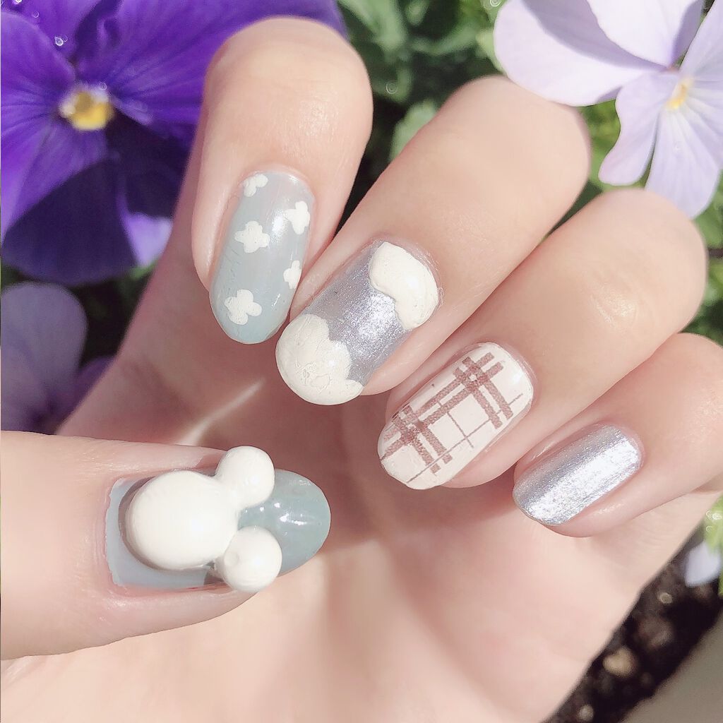 カラフルネイルズ/キャンメイク/マニキュアを使ったクチコミ（2枚目）