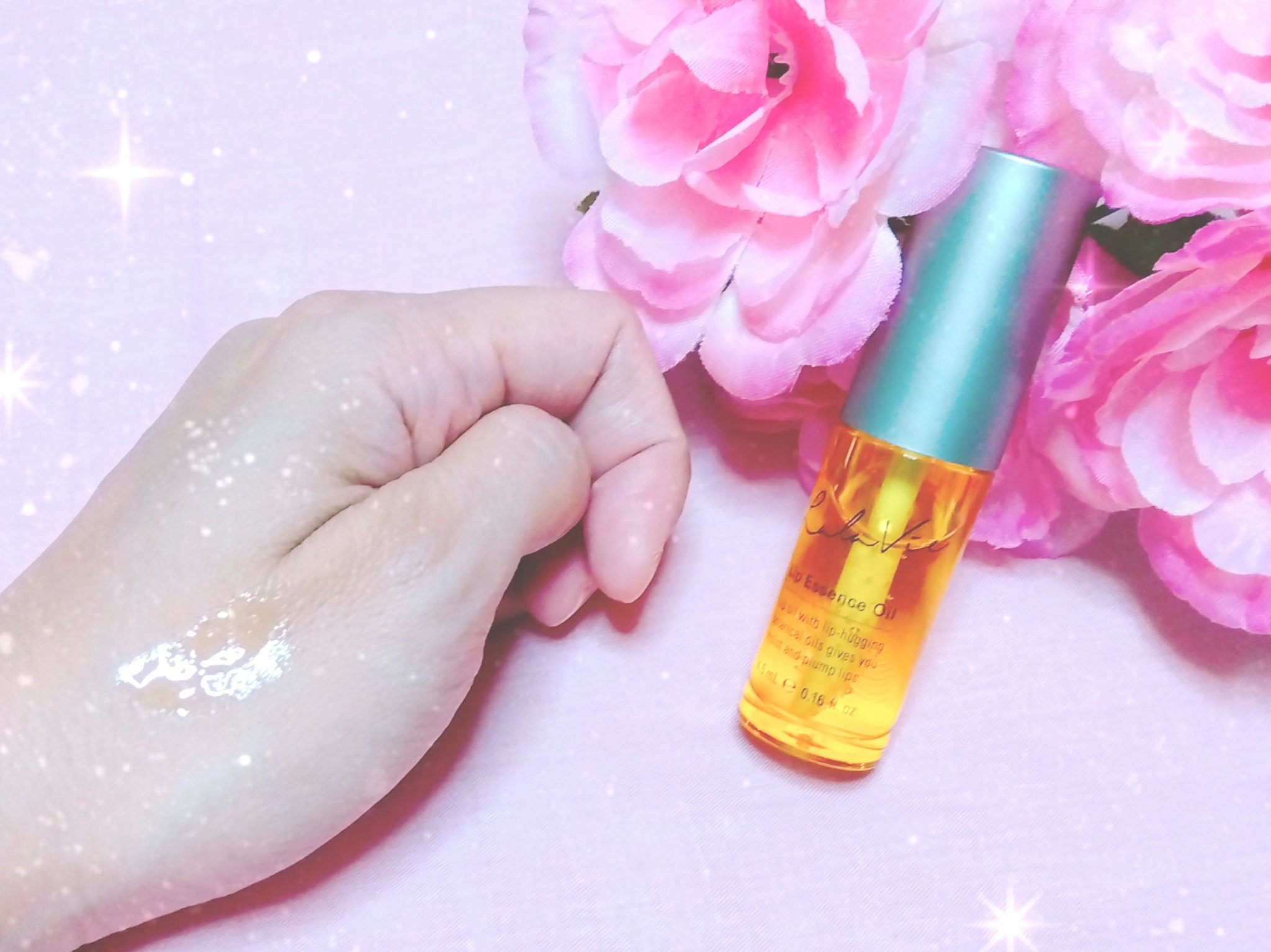 リップエッセンスオイル/Lala Vie/リップオイルを使ったクチコミ（3枚目）