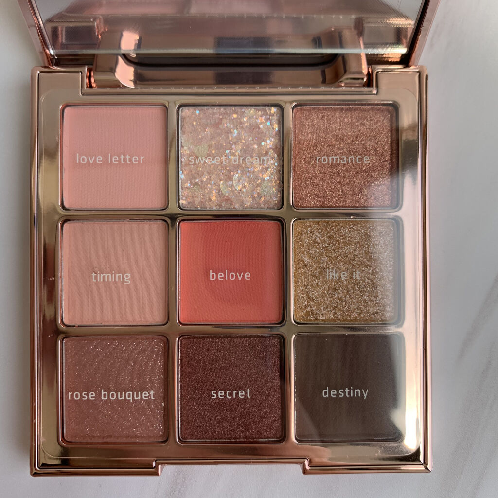 Avove Eyes Shadow palette/Aperire/アイシャドウパレットを使ったクチコミ（2枚目）