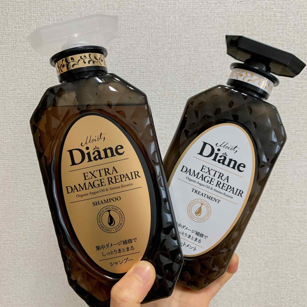 パーフェクトビューティ モイストダイアン エクストラダメージリペア シャンプー/トリートメント/ダイアン/市販シャンプーを使ったクチコミ(1枚目)