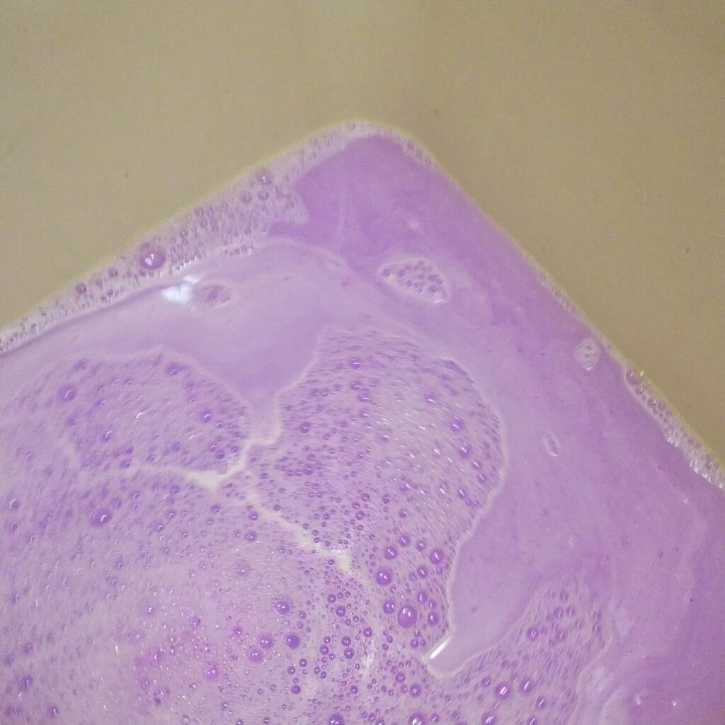 贅沢泡とろ 入浴料 スリーピングアロマの香り/お湯物語/保湿系入浴剤を使ったクチコミ（2枚目）