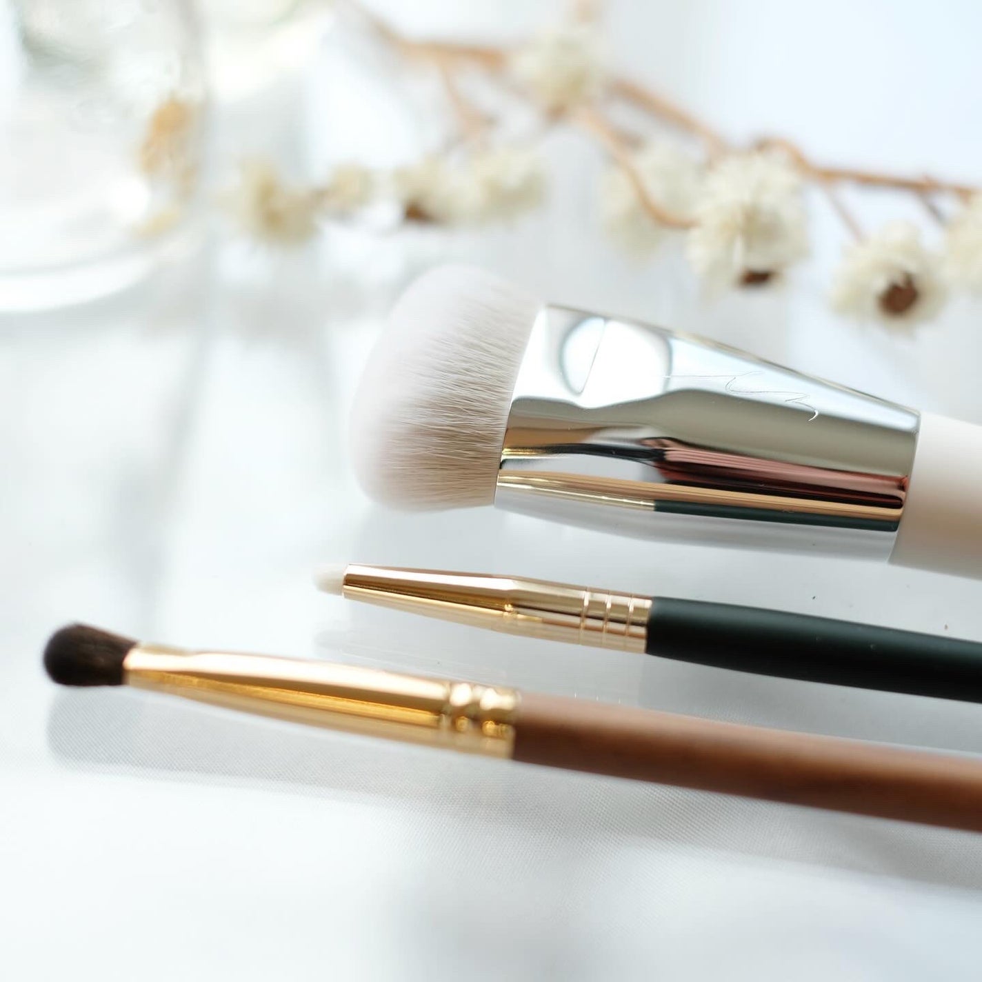 okhee 白玉ファンデーションブラシ/SOOA DOR/メイクブラシを使ったクチコミ(1枚目)