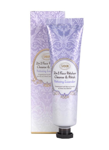 フェイスポリッシャー リラクシング(ラベンダー)/SABON/スクラブ・ゴマージュを使ったクチコミ(1枚目)