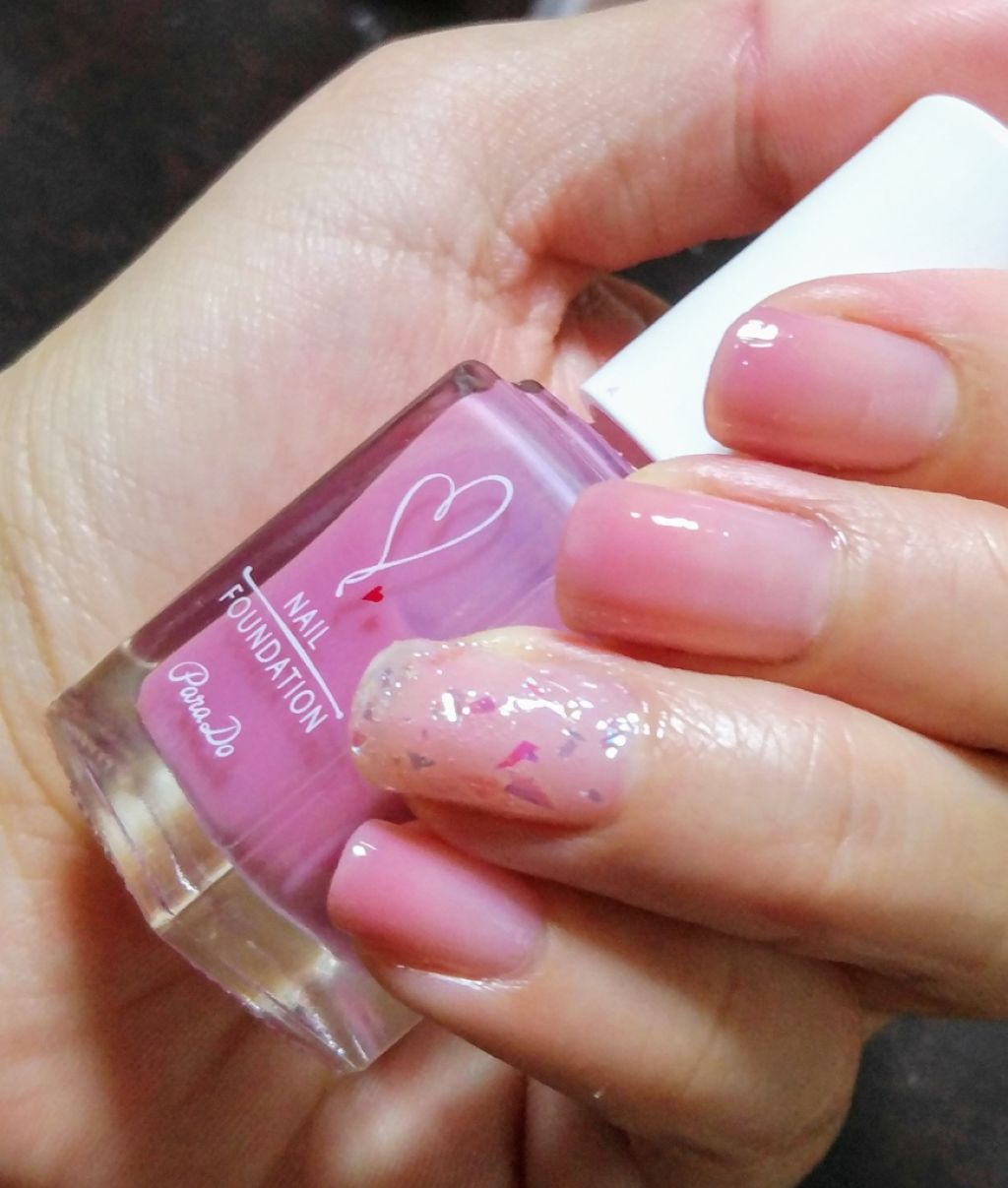 ネイルファンデーション/パラドゥ/マニキュアを使ったクチコミ（1枚目）