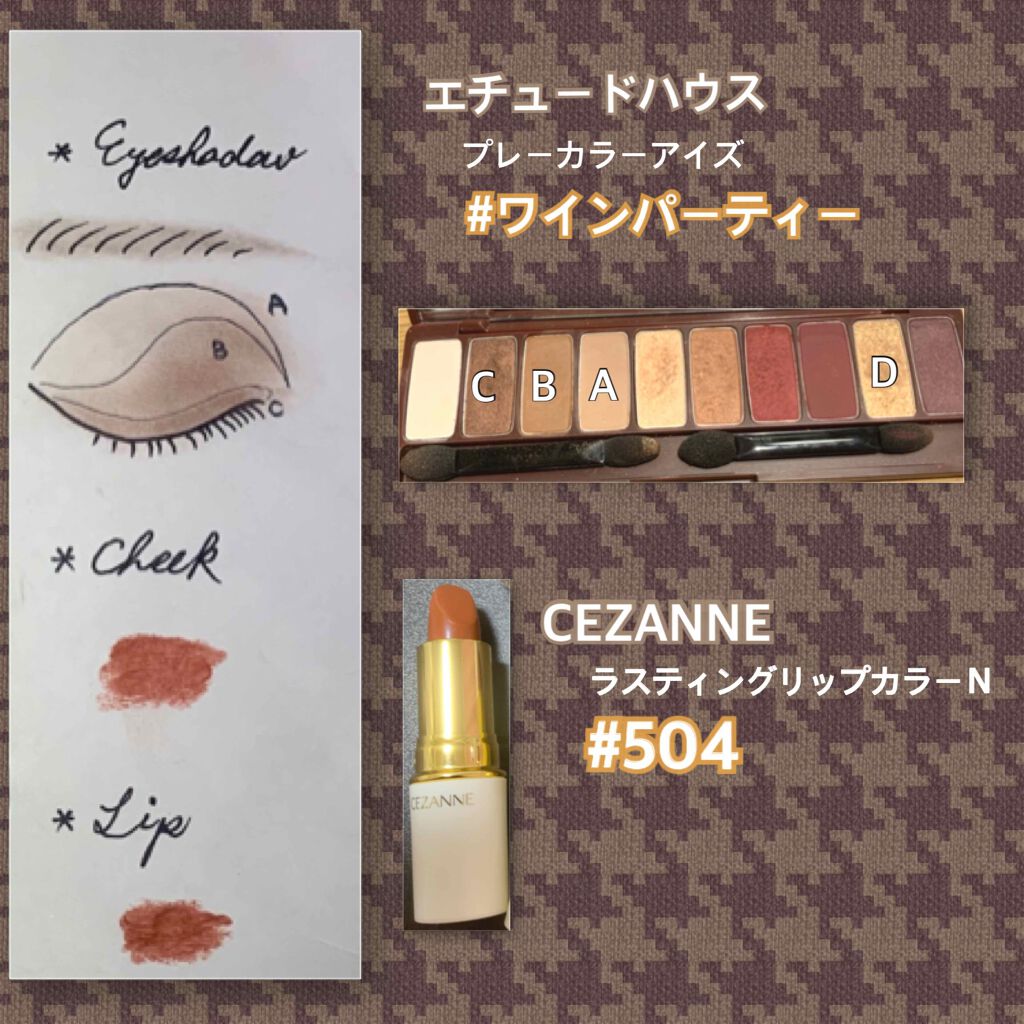 ラスティング リップカラーN/CEZANNE/口紅を使ったクチコミ(2枚目)