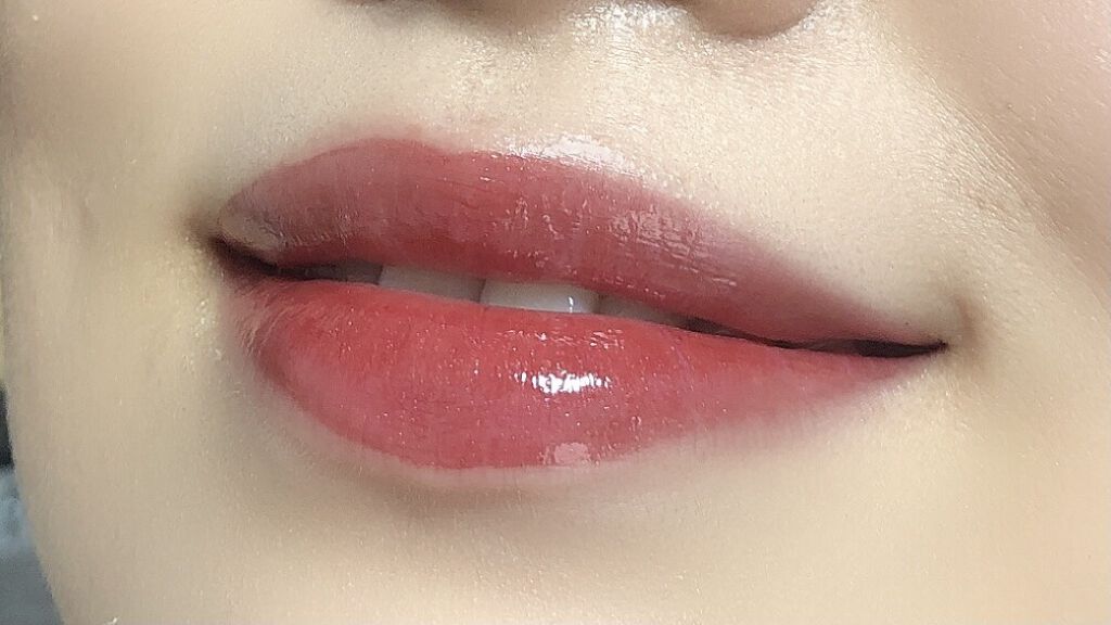 ウォータリーティントリップ/CEZANNE/リップティントを使ったクチコミ（3枚目）