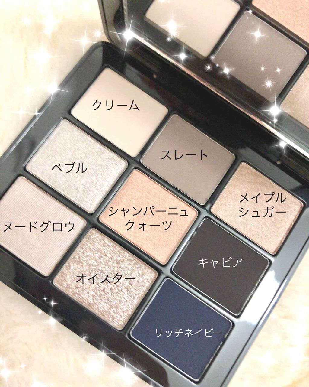 BOBBI BROWN カプリ ヌード アイシャドウ パレットのクチコミ「目で愛でる期間そろそろ終了なので、明後日の大事な日に解禁するつもりのパレットです💕
TUしてい.....」（3枚目）