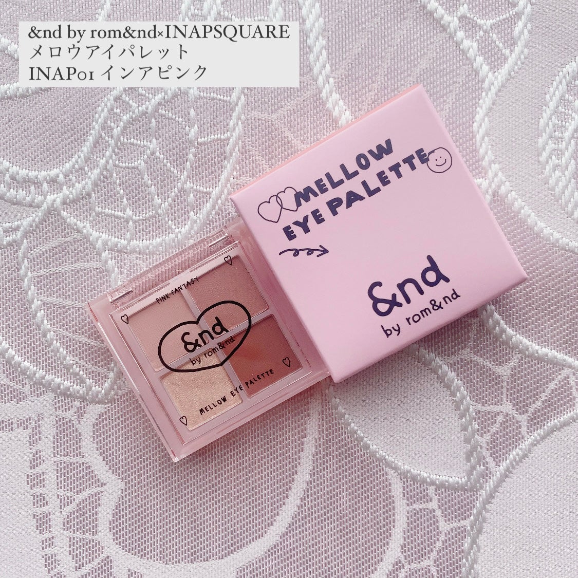 アンドバイロムアンド メロウアイパレット/&nd by rom&nd/アイシャドウパレットを使ったクチコミ(1枚目)