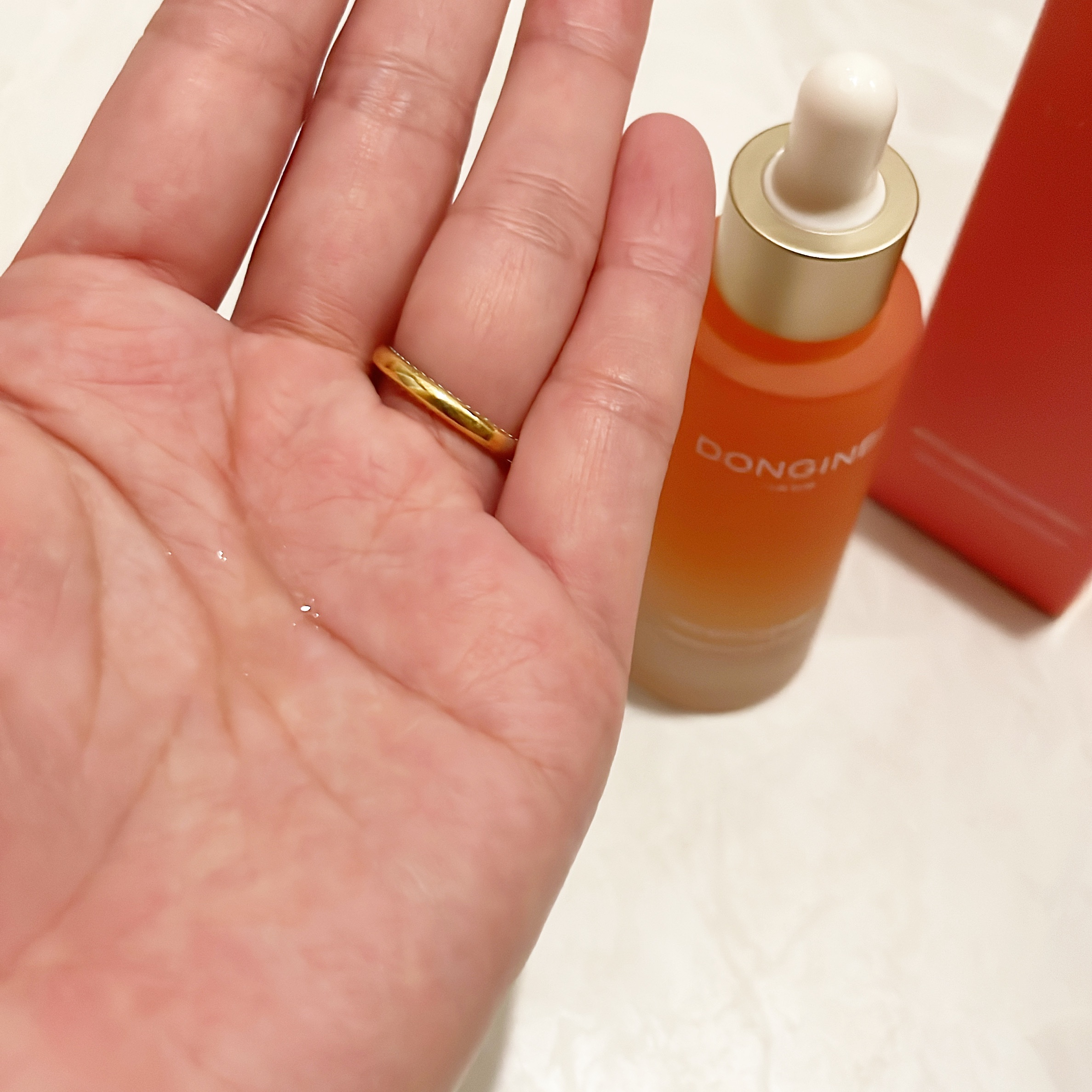 1899 ウォータリー オイルエッセンス/Donginbi（ドンインビ／韓国）/美容液を使ったクチコミ（3枚目）