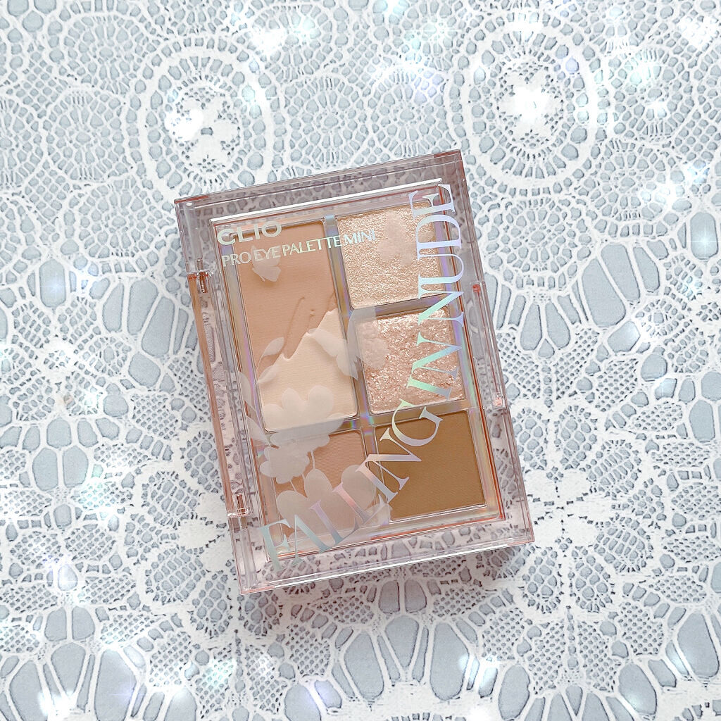 プロ アイパレット ミニ 04 FALLING IN NUDE/CLIO/アイシャドウパレットを使ったクチコミ（2枚目）