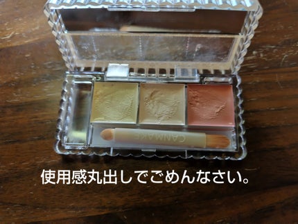 カラーミキシングコンシーラー/キャンメイク/パレットコンシーラーを使ったクチコミ(2枚目)