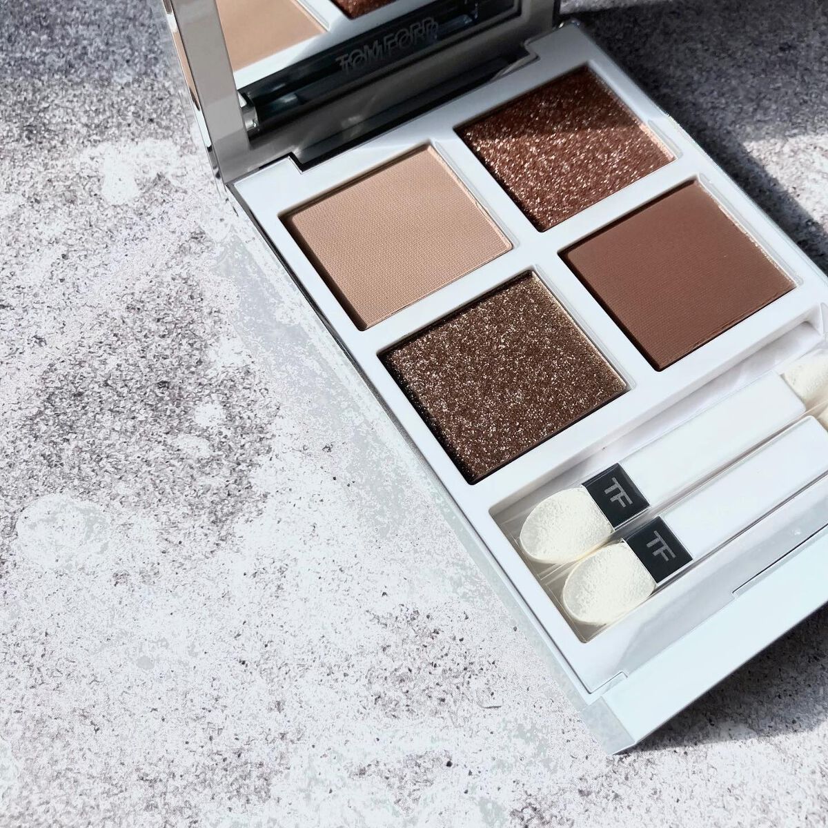 アイ カラー クォード エクストリーム X1 メタルラスト/TOM FORD BEAUTY/アイシャドウパレットを使ったクチコミ（1枚目）