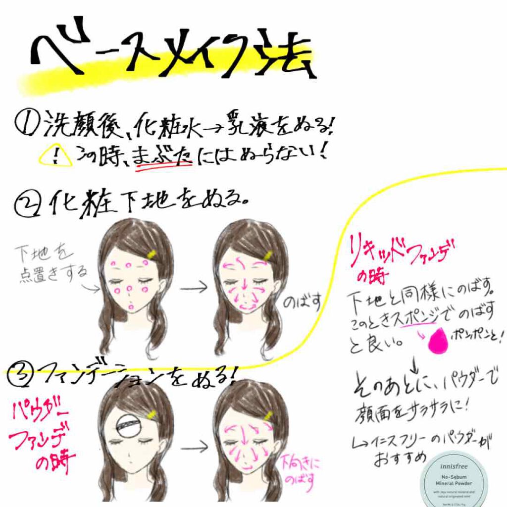 ノーセバム ミネラルパウダー/innisfree/ルースパウダーを使ったクチコミ（1枚目）