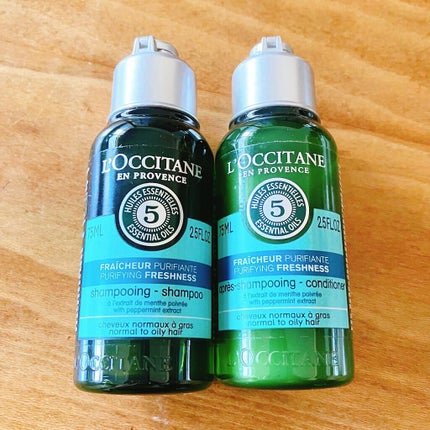 L'OCCITANE ファイブハーブス ピュアフレッシュネス シャンプー/コンディショナーのクチコミ「今回は《ロクシタン》さん からいただきました
 『ファイブハーブス ピュアフレッシュネス 
 .....」(2枚目)