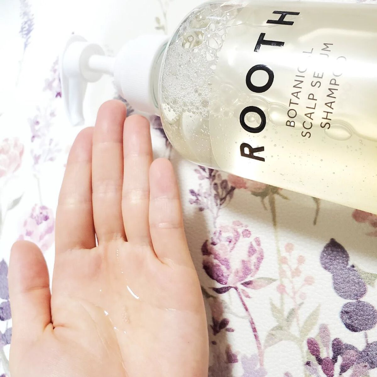 ルース ボタニカルスカルプセラム シャンプー・トリートメント（ストレート）/BOTANIST/市販シャンプーを使ったクチコミ（3枚目）