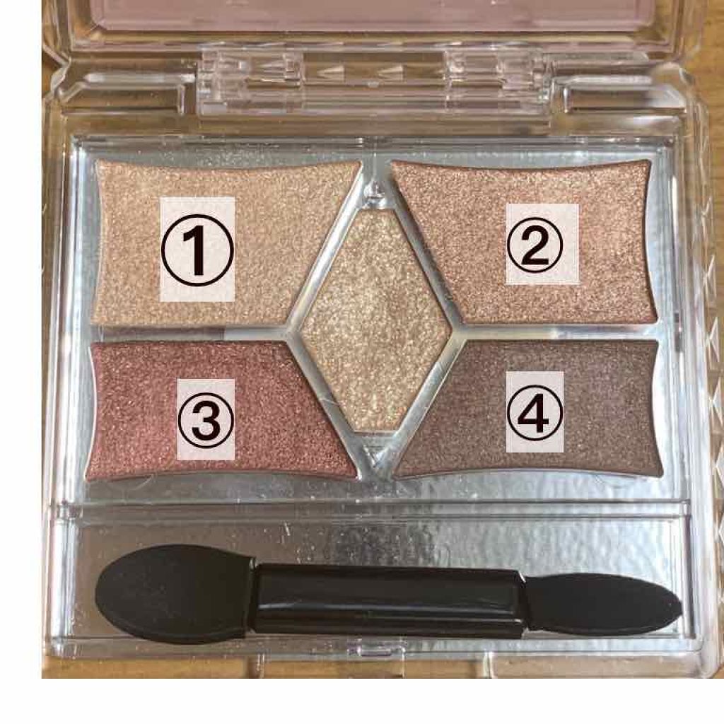 【旧品】パーフェクトスタイリストアイズ/キャンメイク/アイシャドウパレットを使ったクチコミ（3枚目）