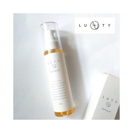 ルーティー スタイリングオイル リッチ/LUTY/ヘアオイルを使ったクチコミ(1枚目)