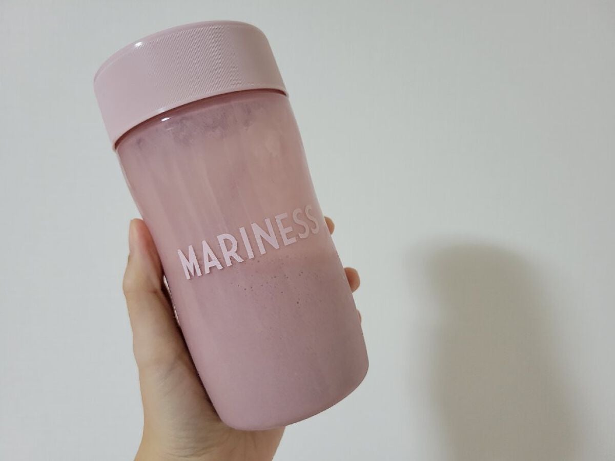 マリネスプロテイン ブルーベリーヨーグルト/mariness/その他プロテインを使ったクチコミ(3枚目)