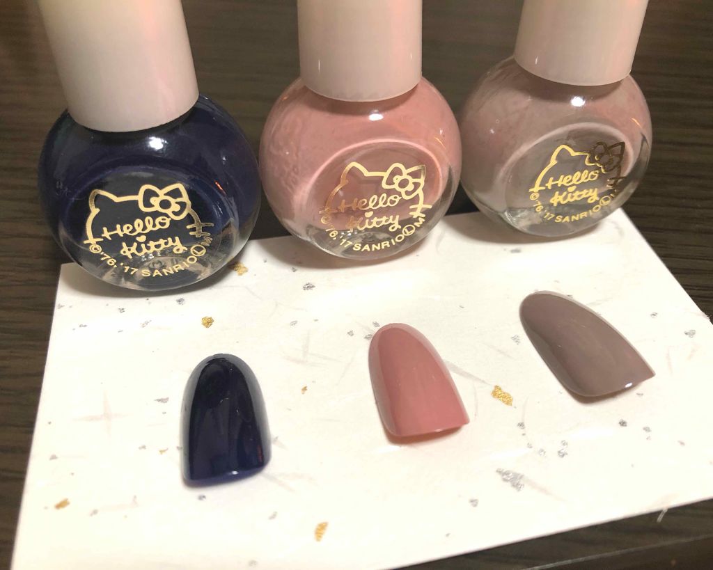 サンリオネイル/DAISO/マニキュアを使ったクチコミ（3枚目）