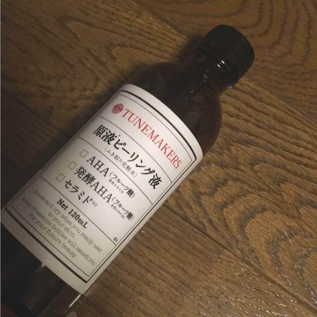 原液ピーリング液/TUNEMAKERS/拭き取り化粧水を使ったクチコミ（1枚目）